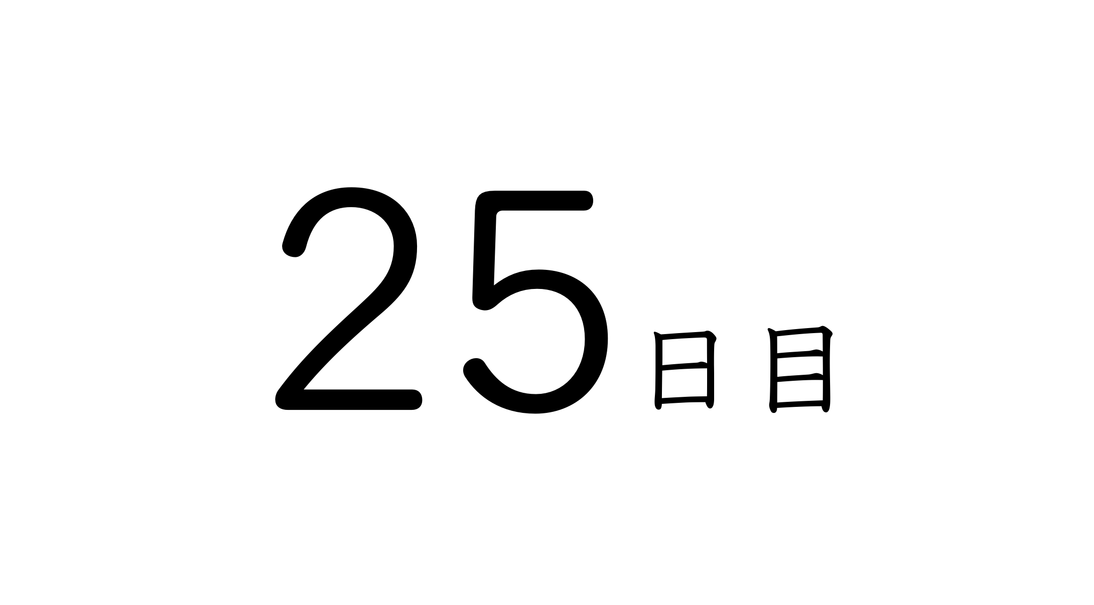 25日目